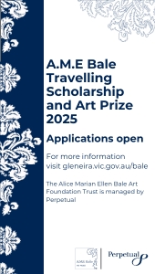 A.M.E. Bale Travelling Scholarship and Art Prize